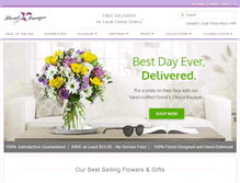 Tablet Screenshot of guelphflowers.com